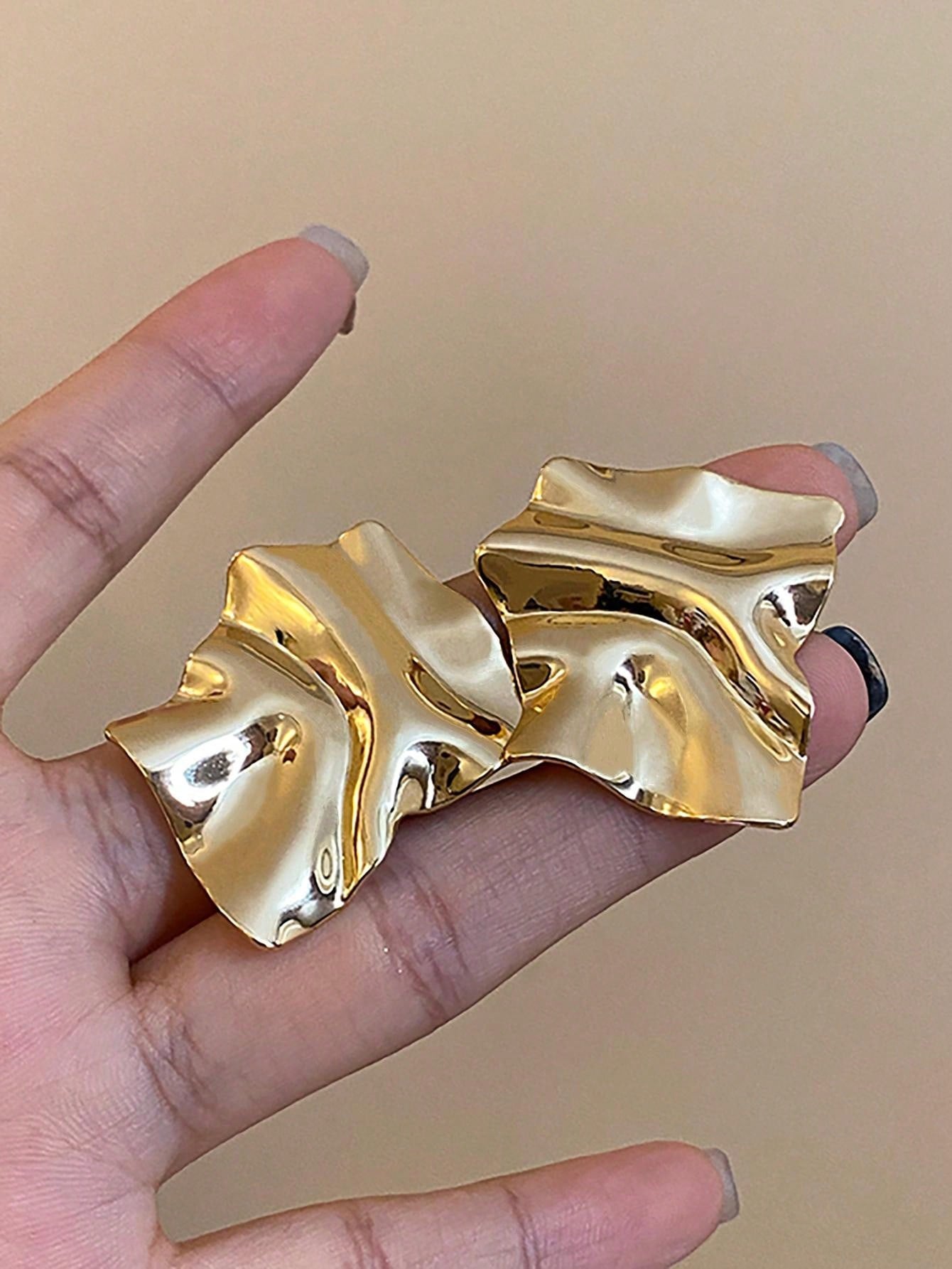 Geometric Metal Stud Earrings for Women – Perfect for Daily Wear & Special Occasions