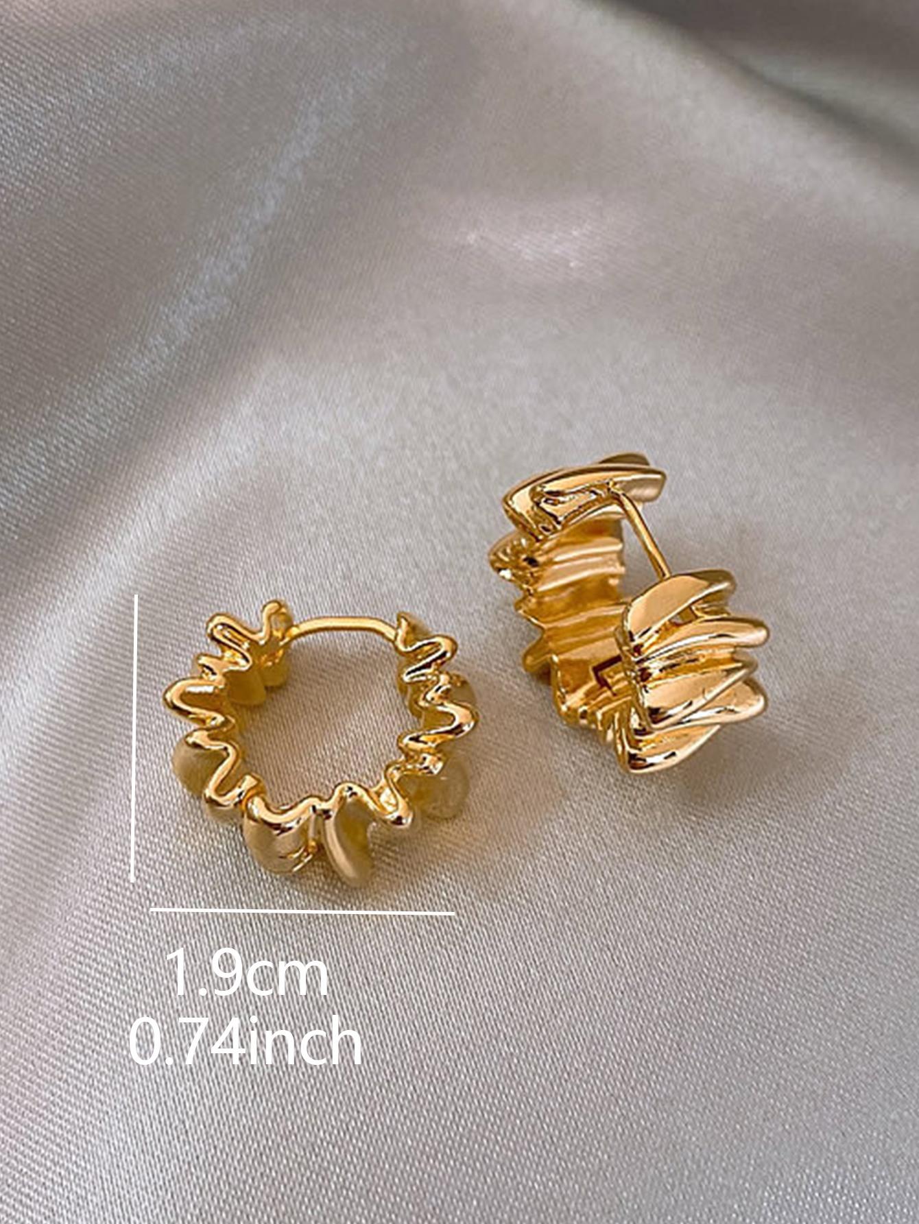 Minimalist Copper Hoop Earrings – Elegant Everyday Jewelry for Women