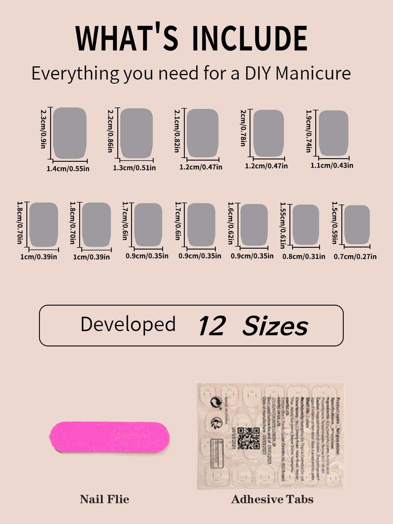 24-Piece Cat Eye Effect Glossy Almond-Shaped Press-On Nails